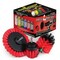 Drill Brush Power Scrubber By Useful Products 5 in W 5 in L Brush, Red R-EMS-2L-QC-DB - alternate 1
